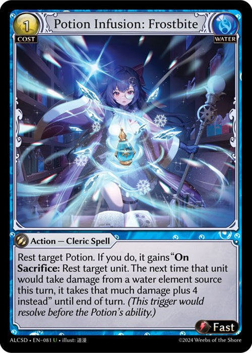 Potion Infusion: Frostbite (81) [Alchemical Revolution: Starter Decks] 
