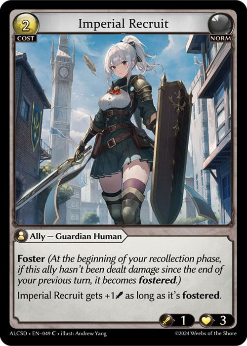 Imperial Recruit (49) [Alchemical Revolution: Starter Decks] 