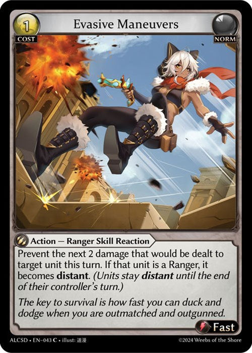 Evasive Manuevers (43) [Alchemical Revolution: Starter Decks] 
