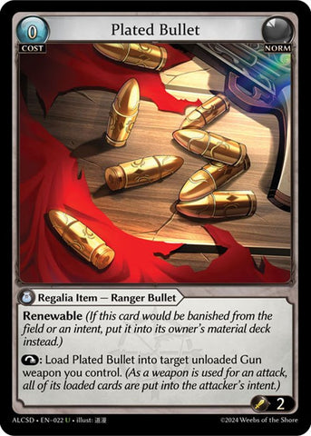 Plated Bullet (22) [Alchemical Revolution: Starter Decks] 