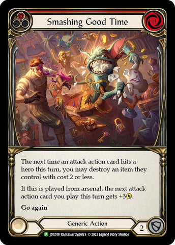 Smashing Good Time (Red) [JDG018] (Promo) Cold Foil 