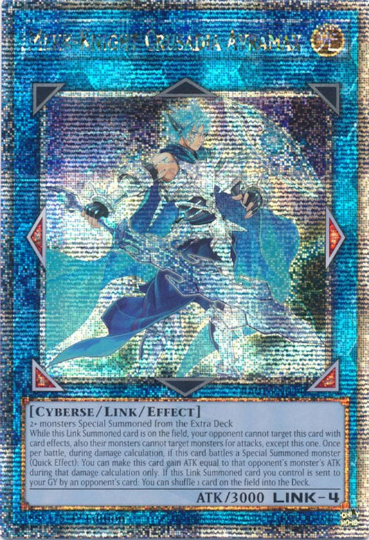 Mekk-Knight Crusadia Avramax [RA01-EN044] Quarter Century Secret Rare