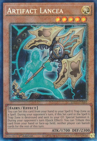 Artifact Lancea [RA01-EN006] Prismatic Collector's Rare 