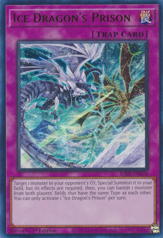 Ice Dragon's Prison [RA01-EN078] Ultra Rare 