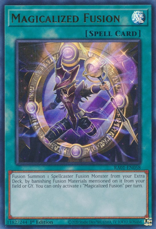 Magicalized Fusion [RA01-EN058] Ultra Rare 