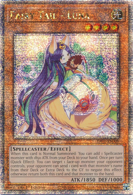 Fairy Tail - Luna [RA01-EN009] Quarter Century Secret Rare 