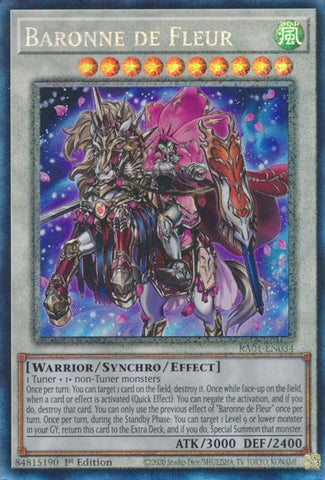 Baroness de Fleur [RA01-EN034] Prismatic Collector's Rare 