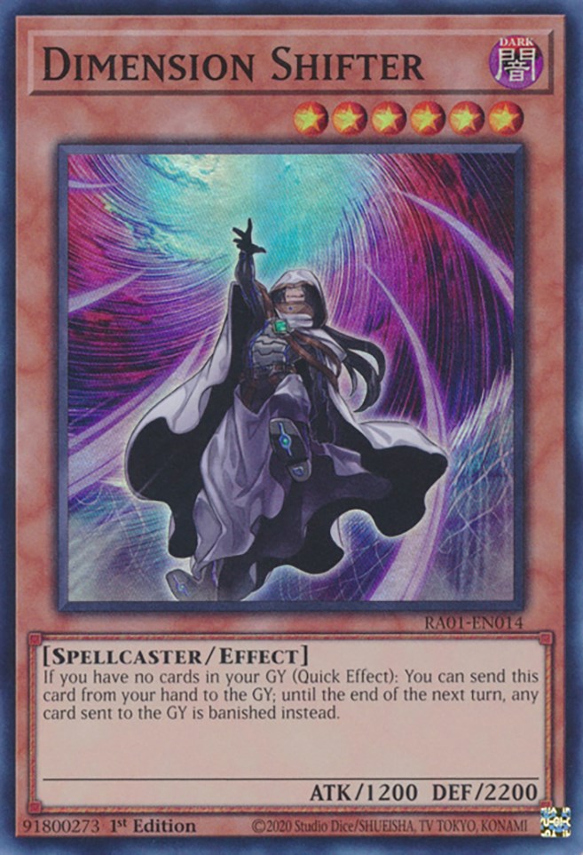Dimension Shifter [RA01-EN014] Super Rare 