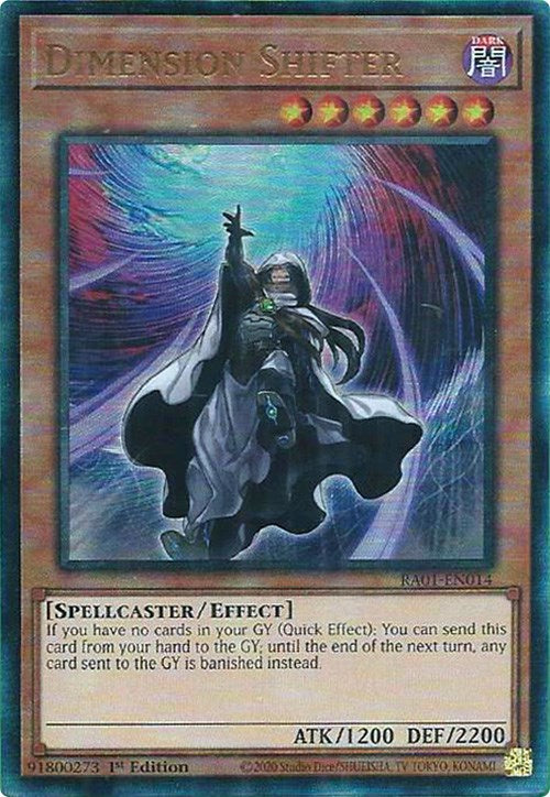 Dimension Shifter [RA01-EN014] Prismatic Ultimate Rare 