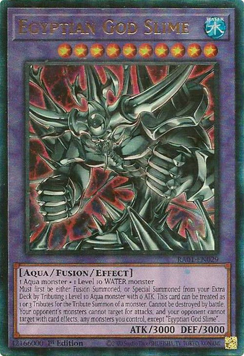 Egyptian God Slime [RA01-EN029] Prismatic Ultimate Rare 