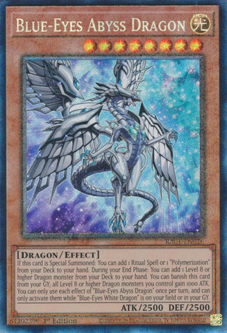 Blue-Eyes Abyss Dragon [RA01-EN016] Prismatic Collector's Rare 