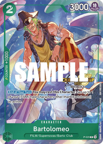 Bartolomeo (CS 2023 Event Pack) [One Piece Promotion Cards] 