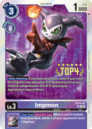 Impmon [ST14-02] (Digimon 3-On-3 November 2023 Top 4) [Starter Deck: Beelzemon Advanced Deck Set] 