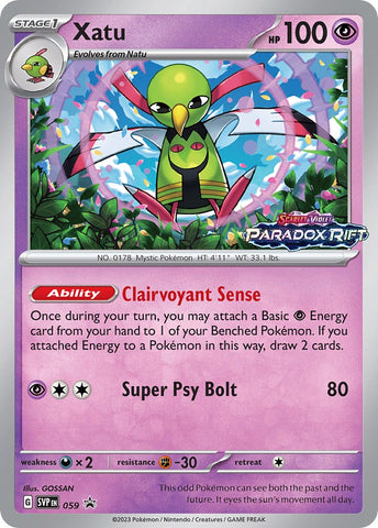 Xatu (059) [Scarlet &amp; Violet: Black Star Promos]
