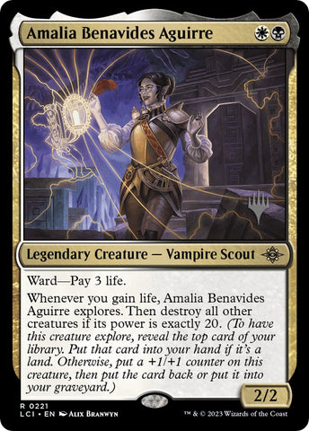 Amalia Benavides Aguirre (Promo Pack) [The Lost Caverns of Ixalan Promos] 