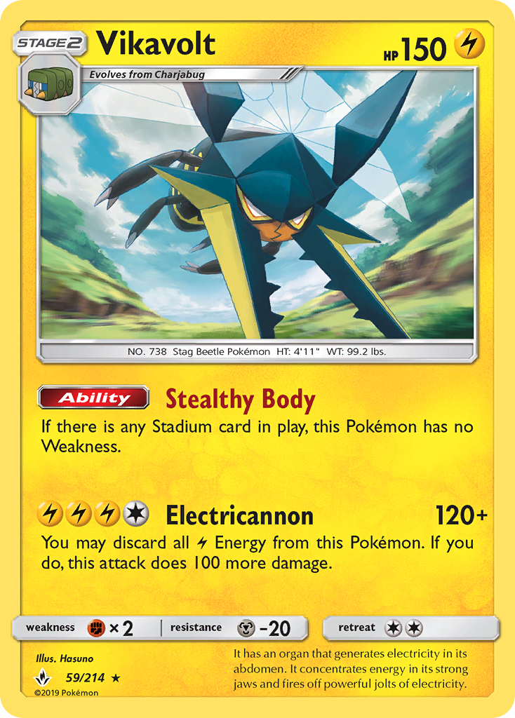 Vikavolt (59/214) [Sun &amp; Moon: Unbroken Bonds] 