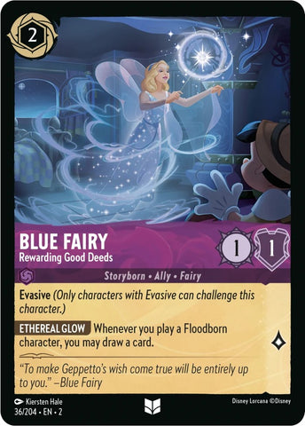 Blue Fairy - Rewarding Good Deeds (36/204) [Rise of the Floodborn] 
