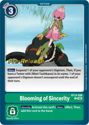 Blooming of Sincerity [BT14-096] [Blast Ace Pre-Release Cards] 