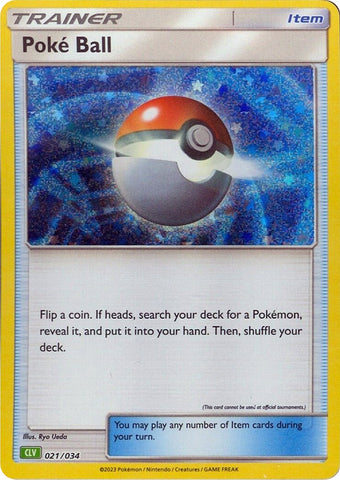 Poke Ball (CLV) [Trading Card Game Classic] 