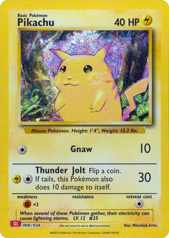 Pikachu [Trading Card Game Classic] 
