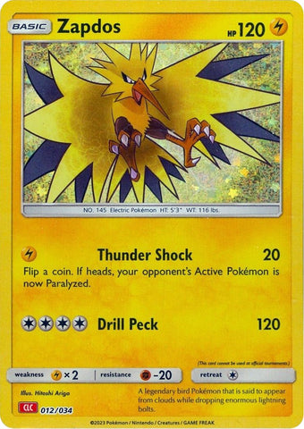 Zapdos [Trading Card Game Classic] 