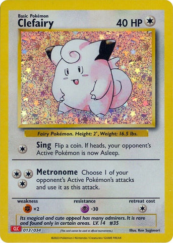 Clefairy [Trading Card Game Classic] 