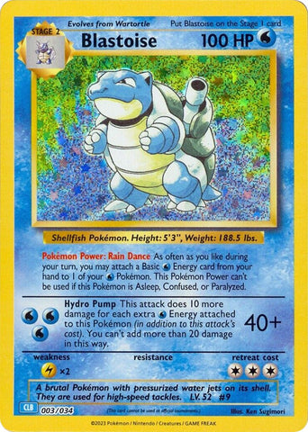 Blastoise [Trading Card Game Classic] 