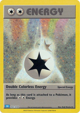 Double Colorless Energy (CLB) [Trading Card Game Classic] 