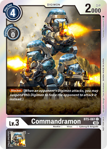 Commandramon [BT5-061] (Winner Pack -Blast Ace-) [Battle of Omni Promos] 