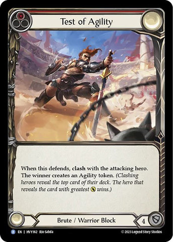 Test of Agility [HVY162] (Heavy Hitters) 