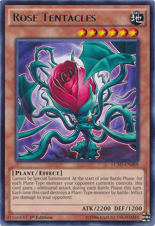 Rose Tentacles [LC5D-EN088] Rare 