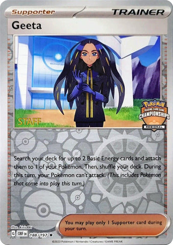 Geeta (188/197) (Staff Regional Championships) [League &amp; Championship Cards] 