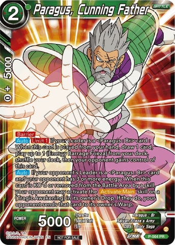 Paragus, Cunning Father (Zenkai Series Tournament Pack Vol.6) (P-564) [Tournament Promotion Cards] 