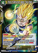 Prince of Destruction Vegeta, Final Attack (Zenkai Series Tournament Pack Vol.6) (P-565) [Tournament Promotion Cards] 