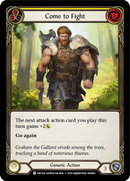 Come to Fight (Yellow) [U-ARC204] (Arcane Rising Unlimited) Unlimited Rainbow Foil 