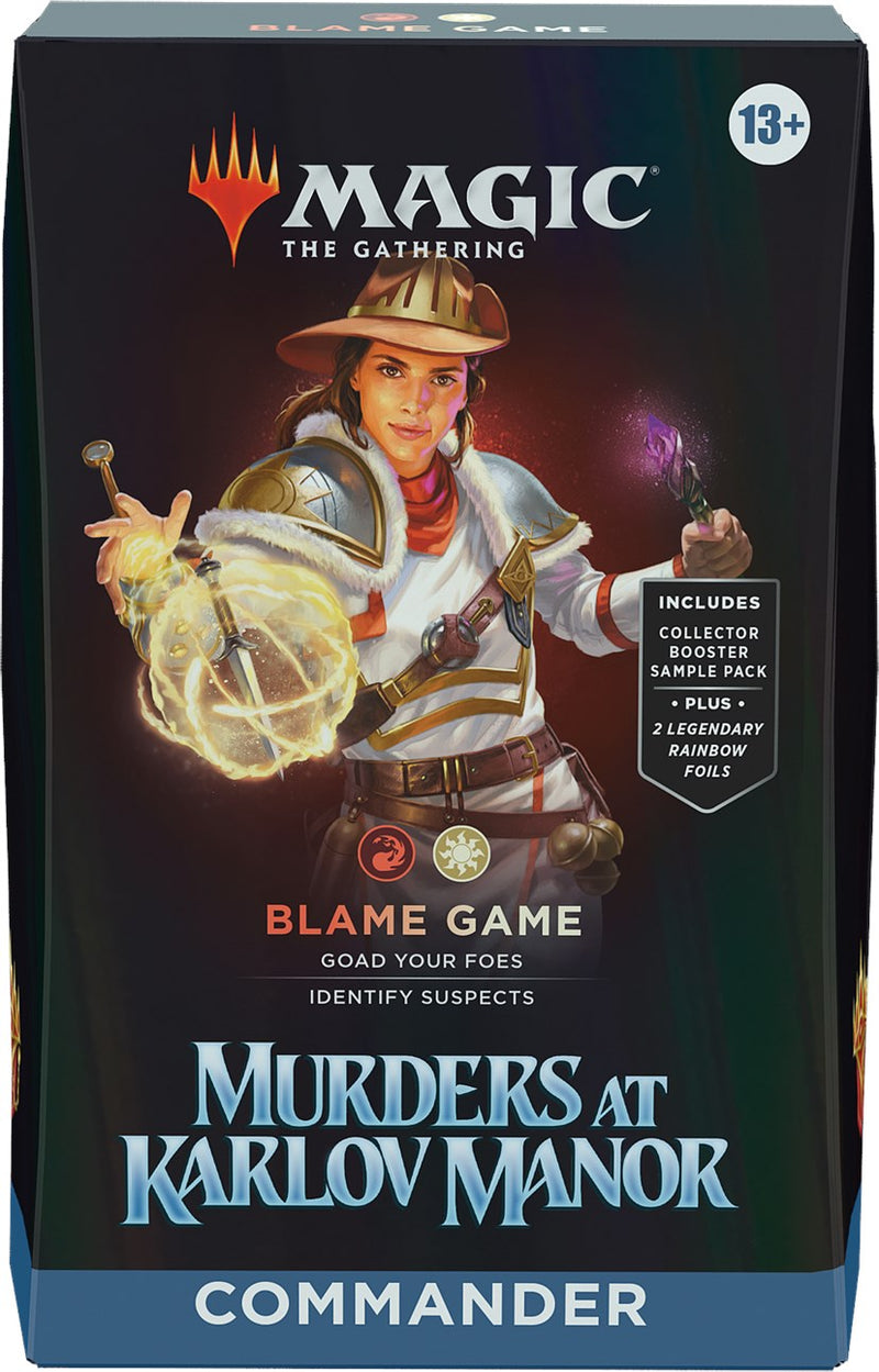 Meurtres au manoir de Karlov - Commander Deck (Jeu des reproches) 