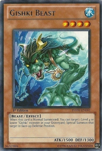 Gishki Beast [PHSW-EN095] Rare 