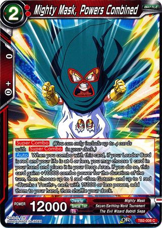 Mighty Mask, Powers Combined (TB2-008) [Revision Pack 2020] 