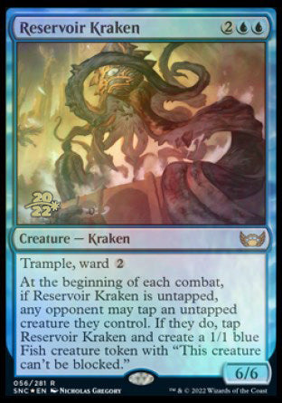 Reservoir Kraken [Streets of New Capenna Prerelease Promos]