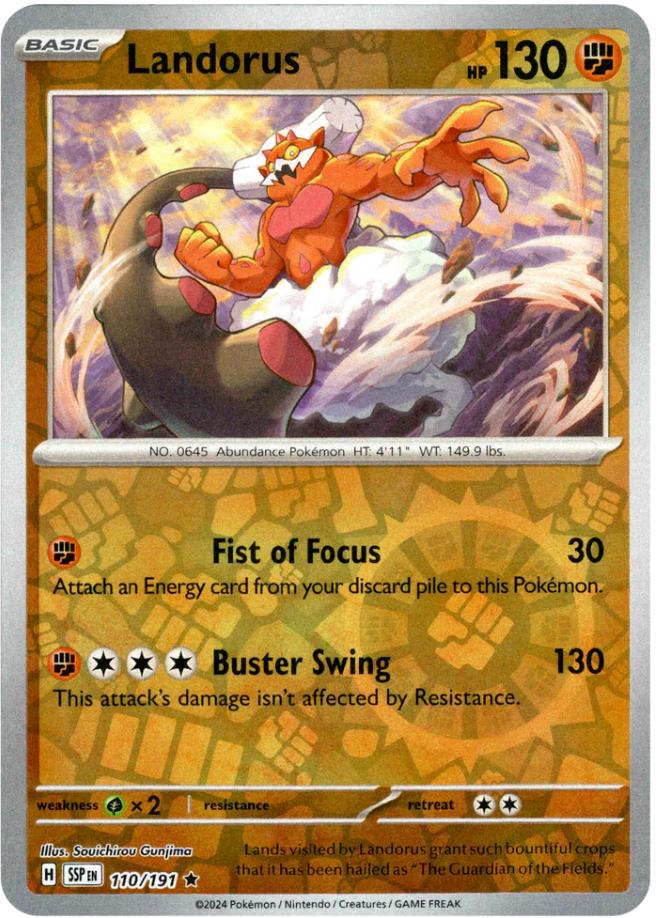 Landorus (110/191) [Scarlet &amp; Violet: Surging Sparks] 
