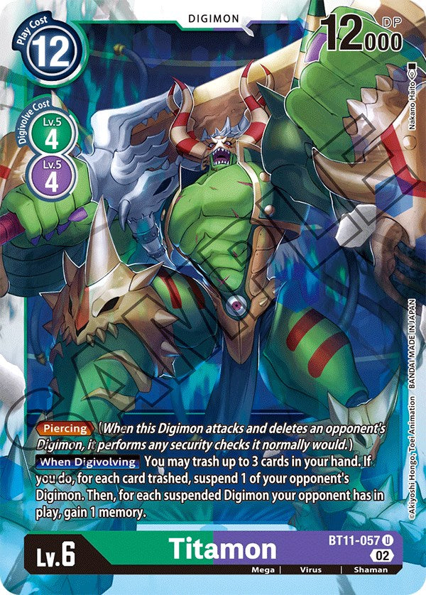 Titamon [BT11-057] [Dimensional Phase] 