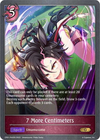 7 More Centimeters (CP01-P42EN) [Umamusume: Pretty Derby] 