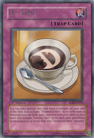 D - Time [EOJ-EN053] Rare 