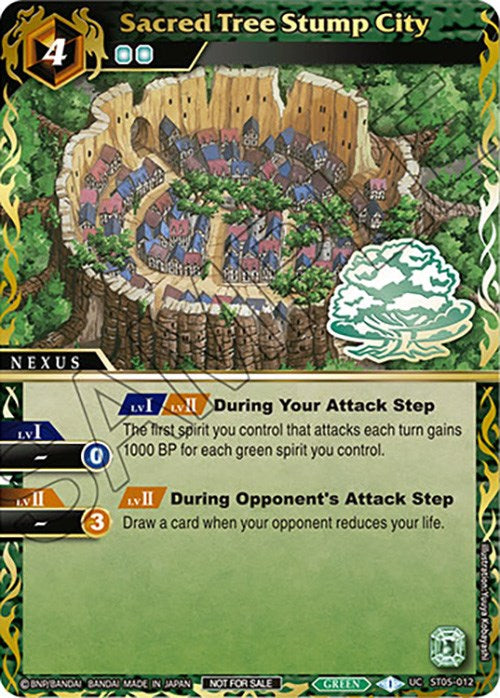 Sacred Tree Stump City (Finalist Card Set Vol. 3) (ST05-012) [Launch & Event Promos]