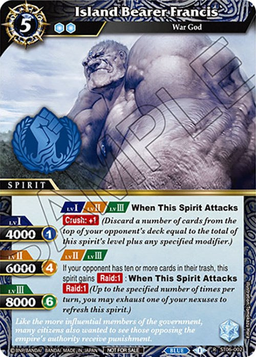 Island Bearer Francis (Event Pack Vol. 3) (ST06-002) [Launch &amp; Event Promos] 