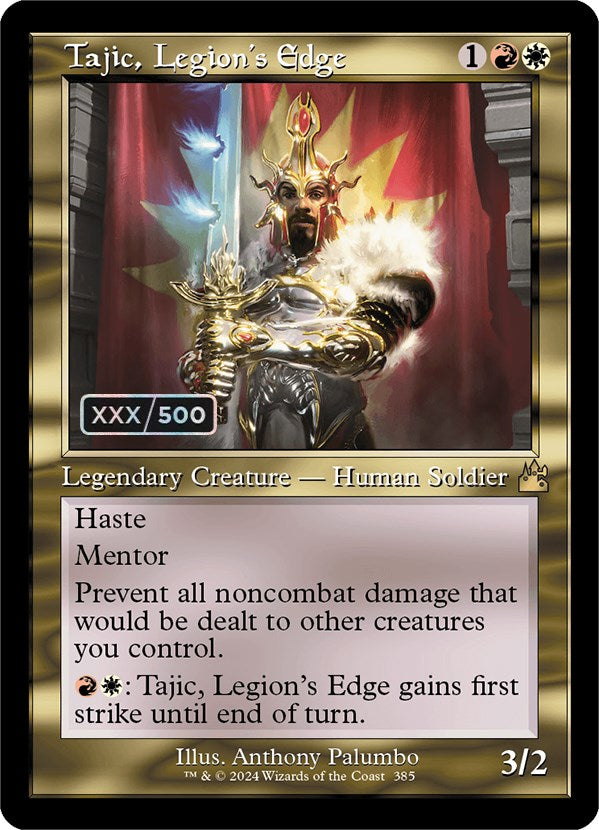 Tajic, Legion's Edge (Retro) (Serialized) [Ravnica Remastered] 