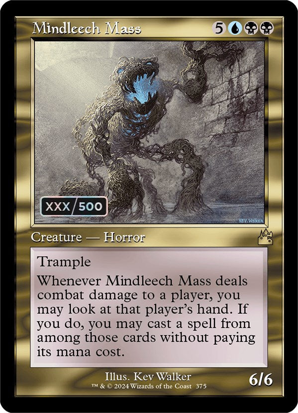 Mindleech Mass (Retro) (Serialized) [Ravnica Remastered] 