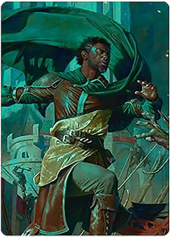 Aragorn, Hornburg Hero Art Card [The Lord of the Rings: Tales of Middle-earth Art Series] 