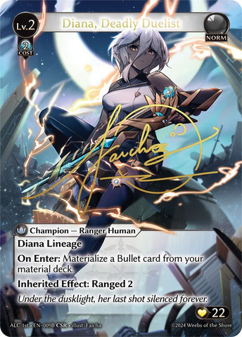Diana, Deadly Duelist (CSR) (009B) (009B) [Alchemical Revolution] 