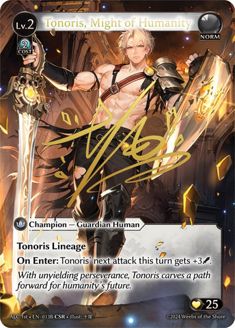 Tonoris, Might of Humanity (CSR) (013B) (013B) [Alchemical Revolution] 
